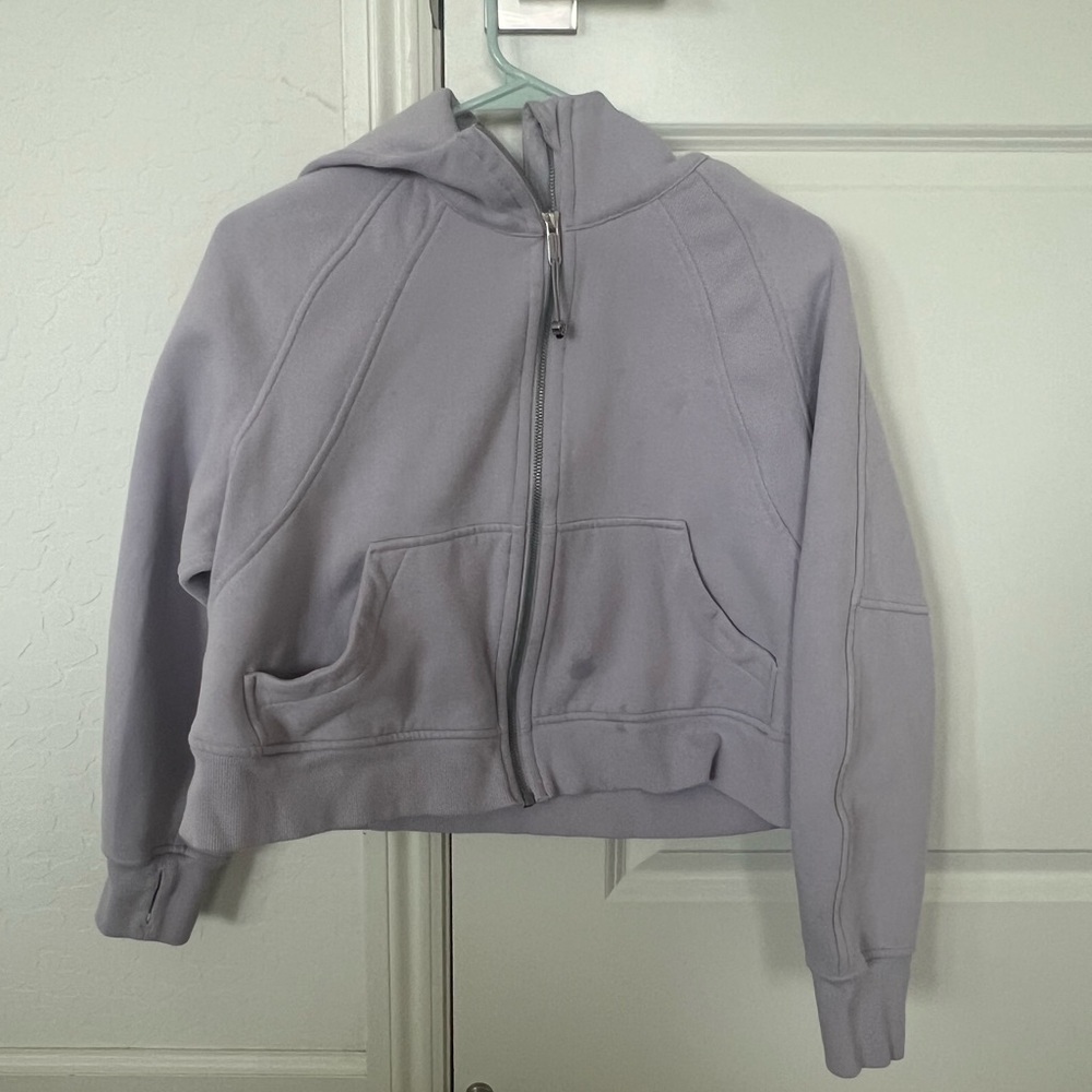 Women’s Scuba Full Zip Sweatshirt from Lululemon in Lavender